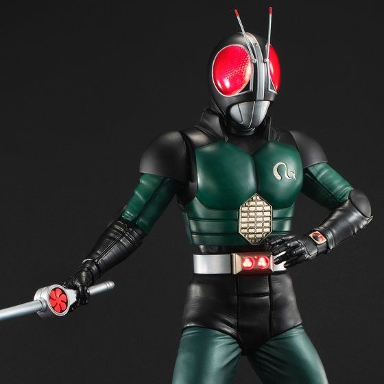 仮面ライダーblack Rx 全高40cmのビッグスケールでフィギュア化 発光 決めポーズ再現のギミックも アニメ アニメ