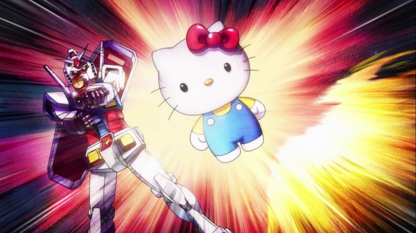 ガンダムvsハローキティ」夢のコラボアニメはどう生まれた？「絵柄も 