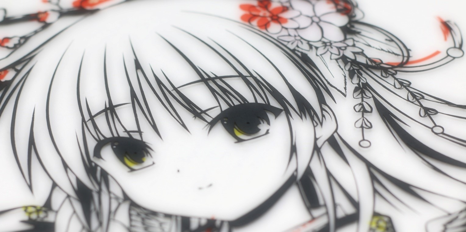 Angel Beats!」着物姿の“天使”を、儚く美しく表現…日本の伝統芸術