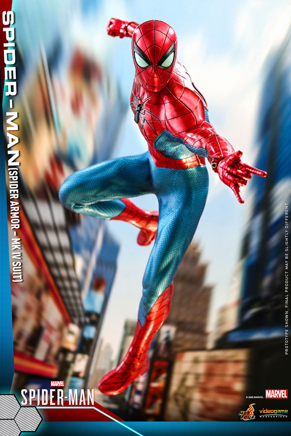 スパイダーマン」ゲーム版“スパイダー・アーマーMK IVスーツ”姿で 
