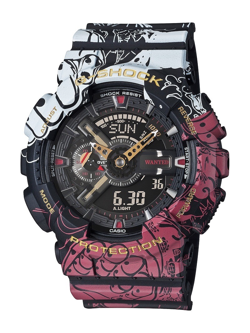 G-SHOCK × ワンピース」ルフィが成長し強くなっていく姿を表現した 
