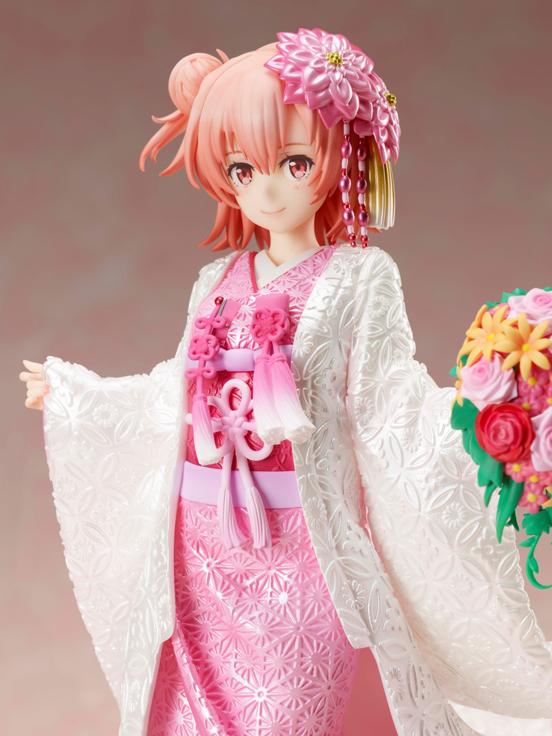 俺ガイル。完」由比ヶ浜結衣、“白無垢姿”でフィギュア化！ あどけない 
