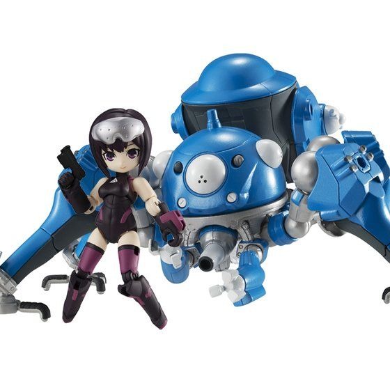 攻殻機動隊 SAC_2045」素子＆タチコマ、可愛くデフォルメフィギュア化