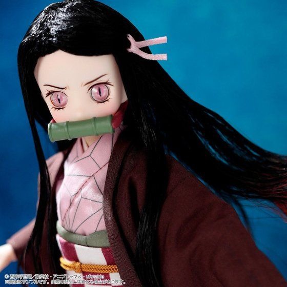 鬼滅の刃」竈門禰豆子がドール化！ 衣装から髪の毛、竹筒までしっかり 