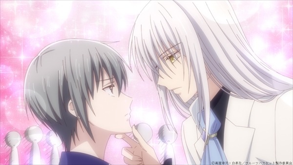 アニメ　フルーツバスケット　フルバ　缶バッジ　由希　トムス　エンディング アニメ フルーツバスケット フルバ 缶バッジ 由希 トムス エンディング