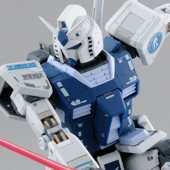 ガンダム」ガンダムが限定MG1/100でガンプラ化！ 爽やかなブルーの
