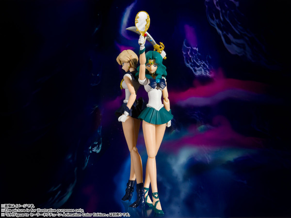 セーラームーン」ウラヌス＆ネプチューン、最新アクションフィギュア化 