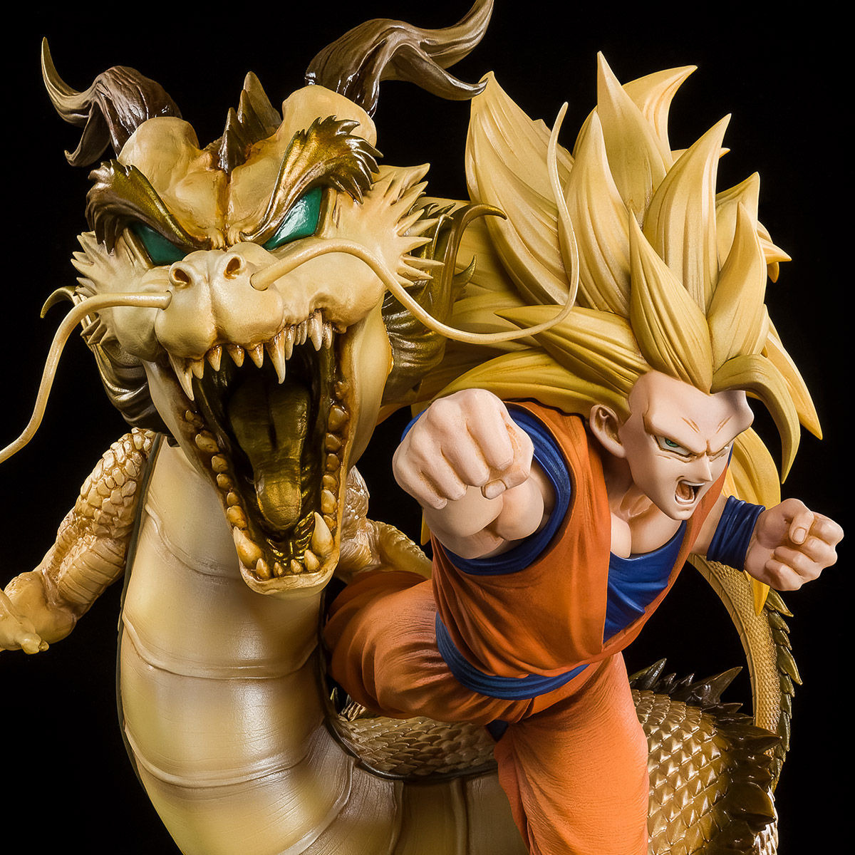 ドラゴンボールZ」龍拳放つスーパーサイヤ人3孫悟空がフィギュア化 龍 