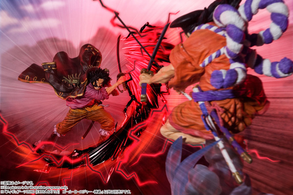 ワンピース ゴール D ロジャーのバトルシーン 神避 をフィギュア化 ド派手なエフェクトでインパクト抜群 アニメ アニメ