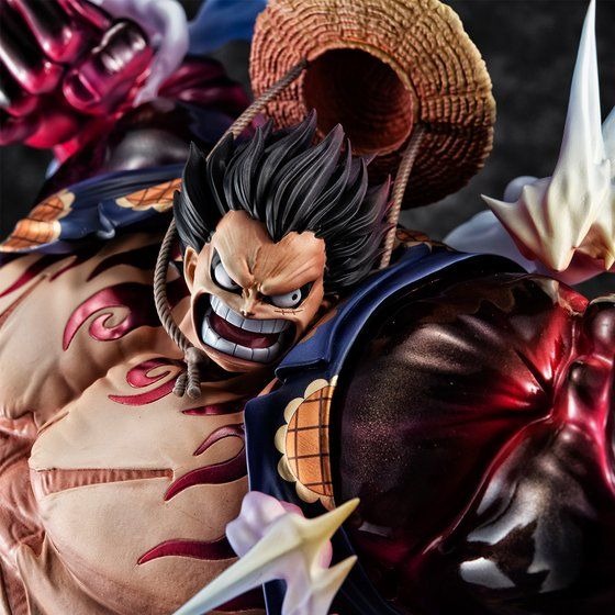 ワンピース」ルフィ、ギア4「弾む男」の最新フィギュア登場！ “これぞ 