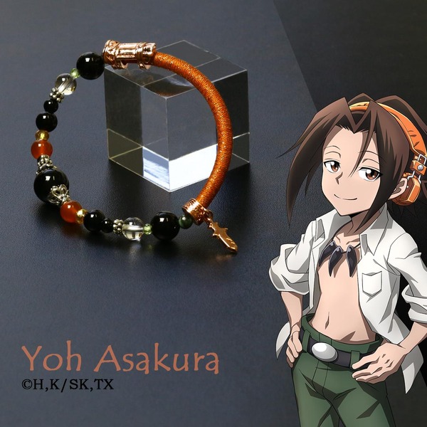 SHAMAN KING」葉、アンナ、ハオらワインドコードブレスレット全5種が 