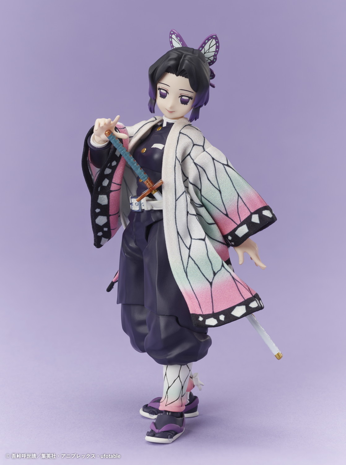 鬼滅の刃」蟲柱・胡蝶しのぶのフィギュア登場 “とっととくたばれ糞野郎 