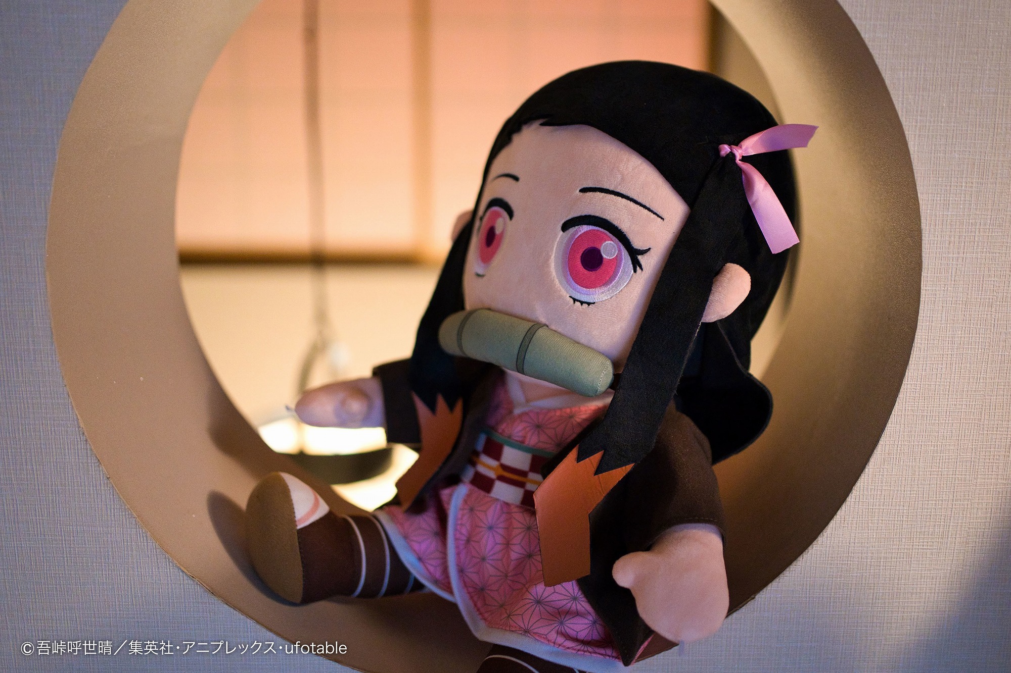 鬼滅の刃」禰豆子に癒やされる…デスクワークを快適にするPCクッション