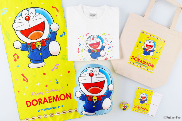 ドラえもん」誕生日にちなんだ新商品も登場！ オフィシャルショップ 