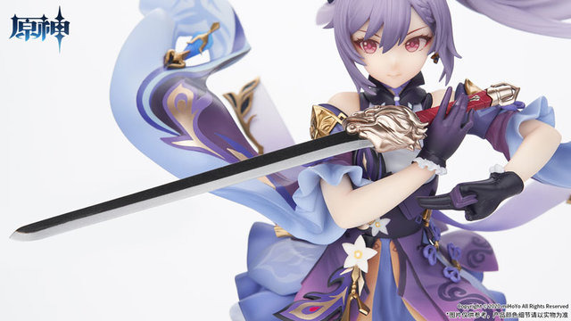 原神 刻晴がフィギュア化 あどけなさ残る顔つき 剣を構える凛としたポーズが魅力的 アニメ アニメ