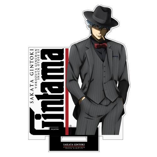 銀魂 アクリルキーホルダー 銀時 土方 桂 スーツ 3個セット 銀魂」銀さん、土方、神威、桂がスーツでクールにキメる！アクリル