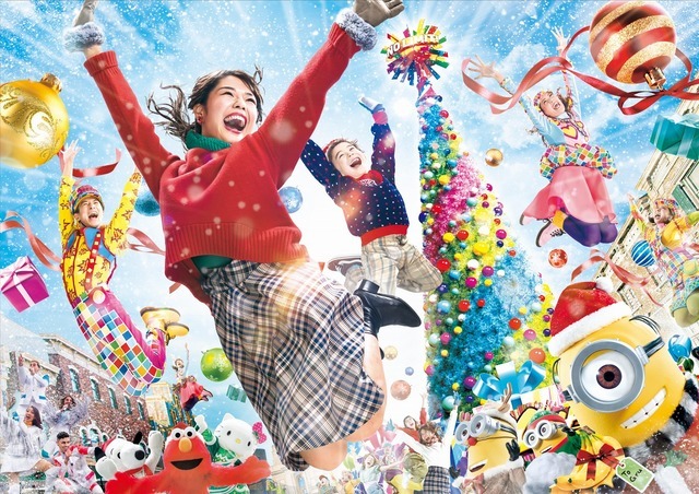 Usj 周年のクリスマス イベント開催 2年ぶりのクリスマス ツリーも登場 アニメ アニメ