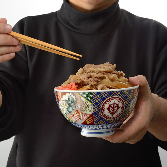 ジオン公国軍　牛丼専用どんぶり