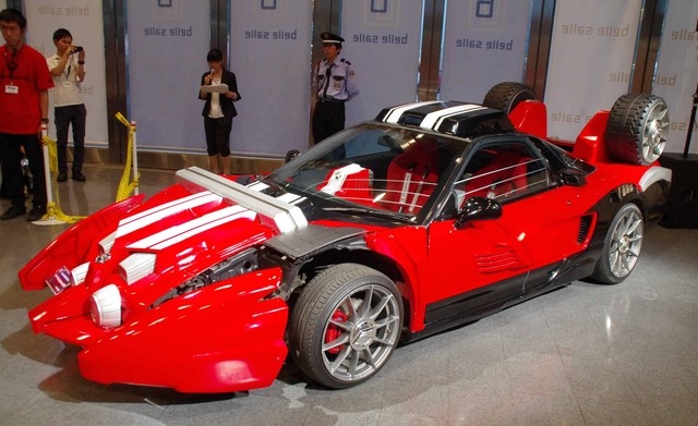 仮面ライダードライブ の愛車トライドロンは ホンダ Nsx がベースと判明 アニメ アニメ