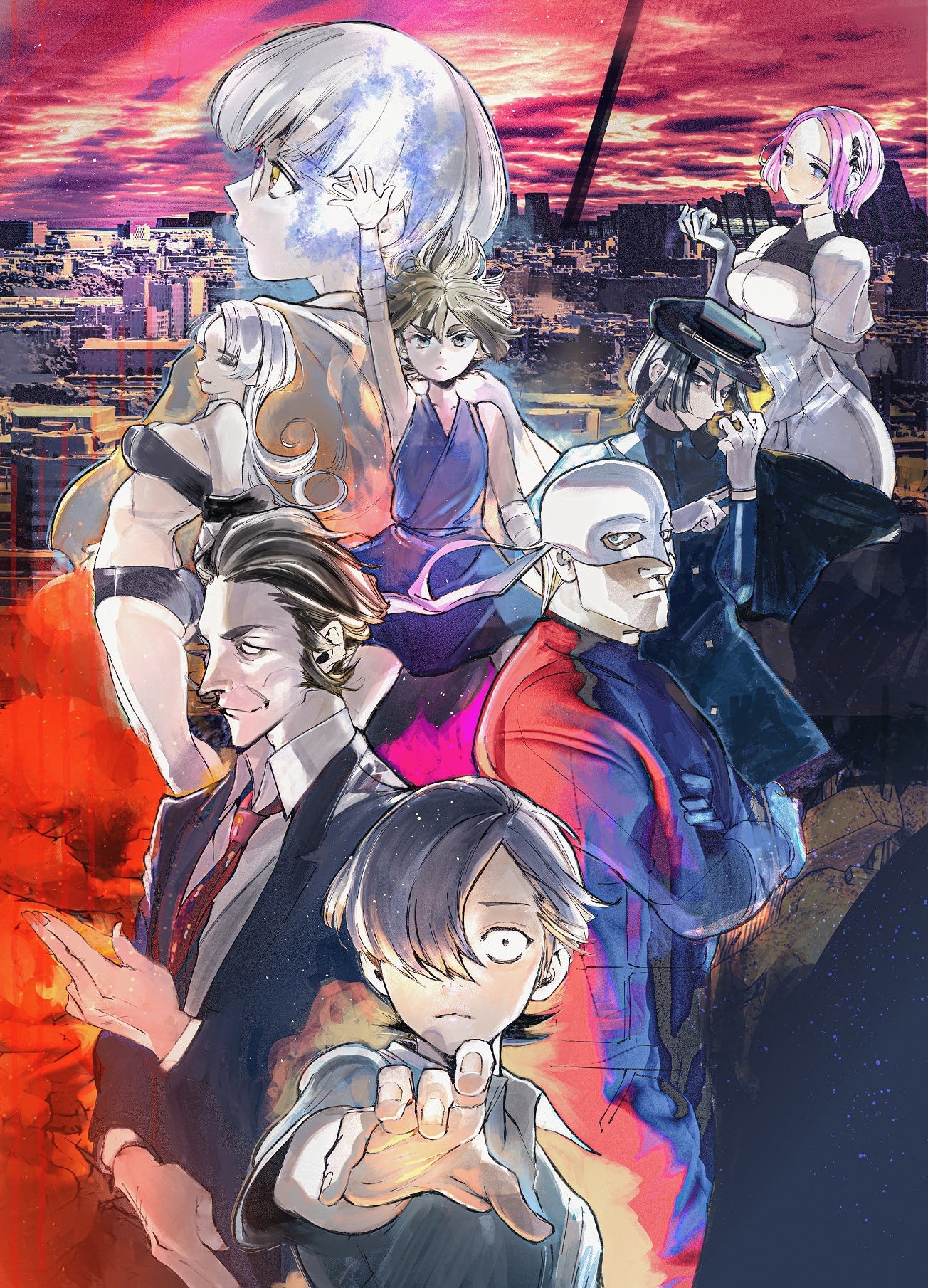 石田スイ3年ぶりの新作「超人X」コミックス1巻＆2巻が12月17日に同時 