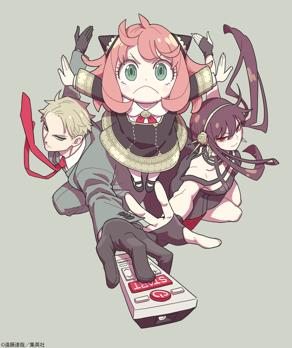 SPY×FAMILY」原作者・遠藤達哉描き下ろしイラスト公開！ 話数にあわせ