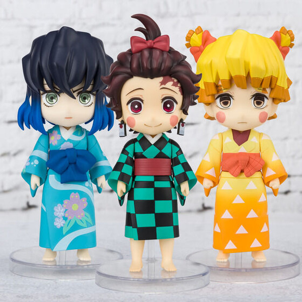 鬼滅の刃 遊郭編」炭子・善子・猪子の3人がフィギュアとなって登場 