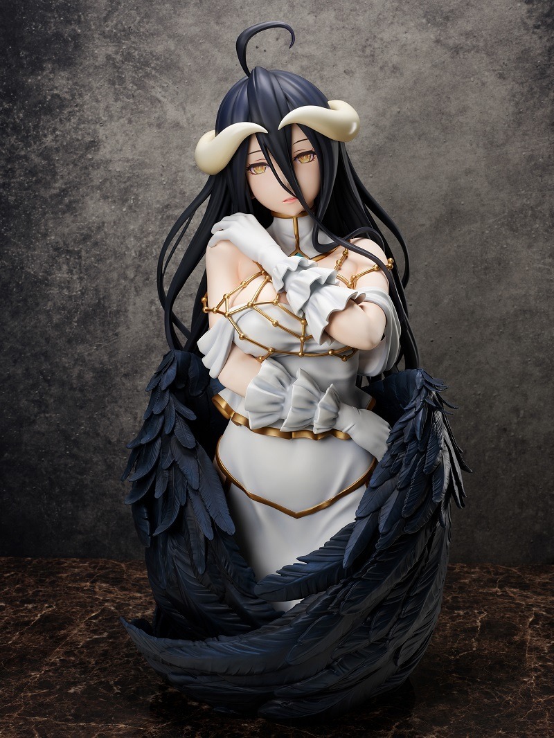オーバーロード」アルベドが 1/1スケールで胸像フィギュア化！漆黒の翼 