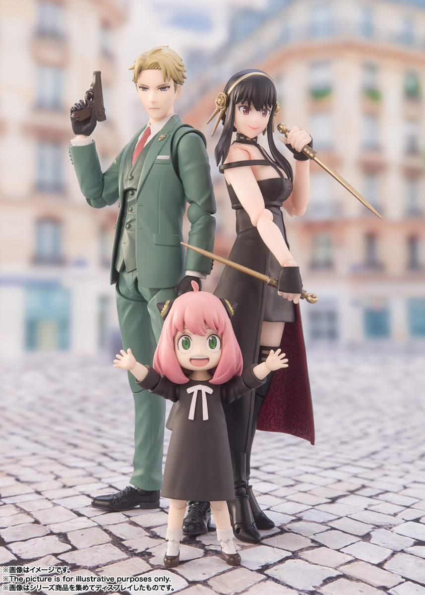 SPY×FAMILY」ロイド＆ヨル、アクションフィギュア化！ 豊富な表情 