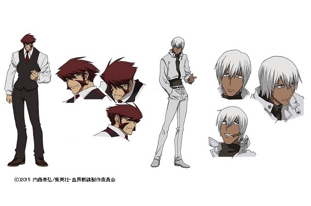 血界戦線」キャラクター設定画を初公開 内藤泰弘が原作の話題作