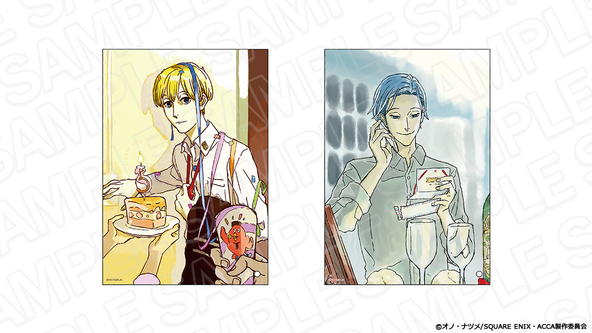 ACCA13区監察課」ジーンやニーノの誕生日＆フォーマルな新規イラストも 