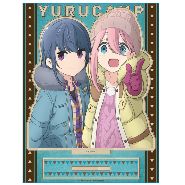 ゆるキャン△」なでしこ＆リンにフィーチャー！ アクリルフィギュア