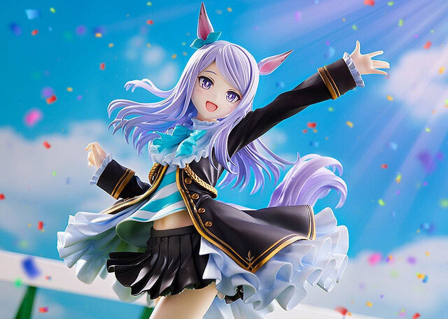 ウマ娘」勝利を収めた「メジロマックイーン」がフィギュアに！風に 