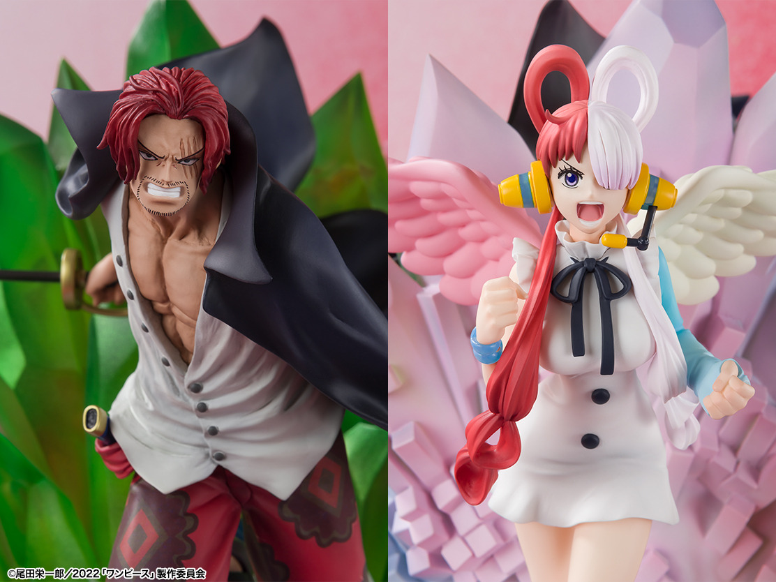 ONE PIECE FILM RED」シャンクス＆ウタが背中合わせのフィギュアに