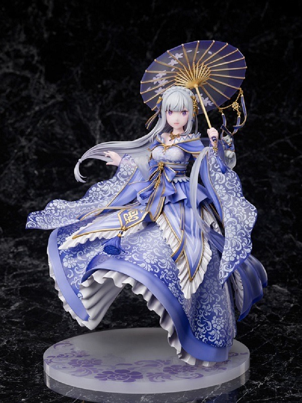リゼロ」エミリアが中国の伝統衣装“漢服”姿でフィギュア化！ 透明感 