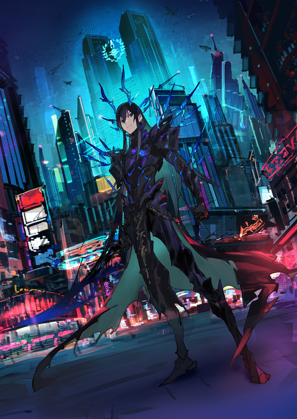 大魔王 サイバーパンク×魔王「魔王2099」アニメ化決定！ AnimeJapan 2023にて