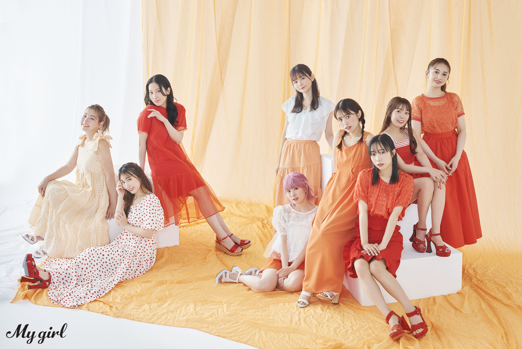 AqoursCLUB2024 幻日のヨハネ キャスト キーホルダー セット AqoursCLUB2024 幻日のヨハネ キャスト キーホルダー セット