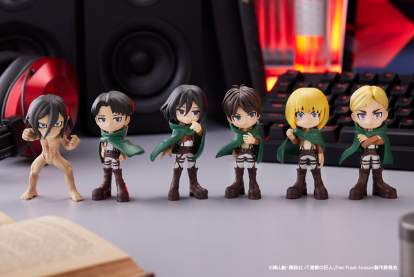 進撃の巨人」手のひらサイズの新フィギュアブランド「PalVerse」に登場 