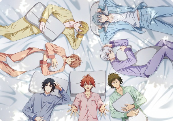 劇場版アイナナ」IDOLiSH7の撮り下ろしビジュアルをデザイン♪寝具 