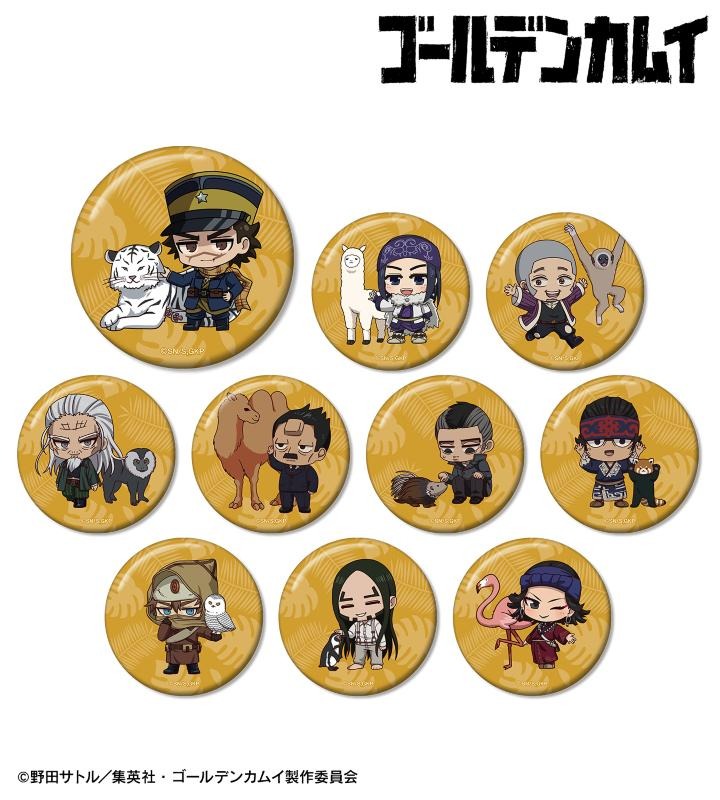 ゴールデンカムイ 宇佐美上等兵 バースデイ缶バッジ ジャンプ