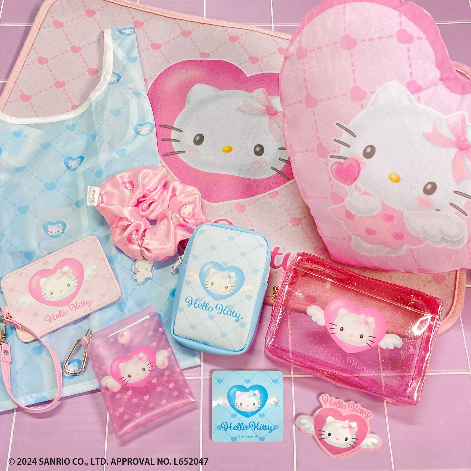 ハローキティ」がパステルカラーの天使に♪夏お出かけにもピッタリな