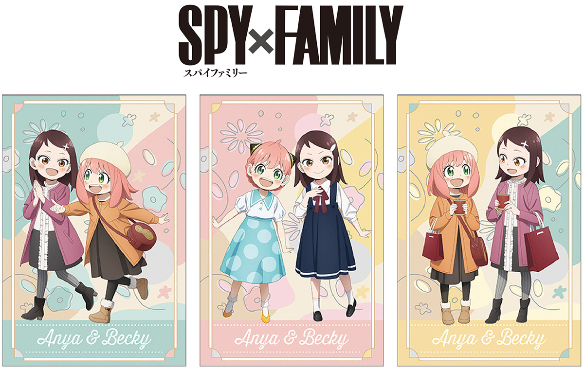 【PSA10】2023 SPY X FAMILY アーニャ＆ベッキー SPY×FAMILY」アーニャ＆ベッキーが仲良くお買い物♪ 紅茶缶やクッキー