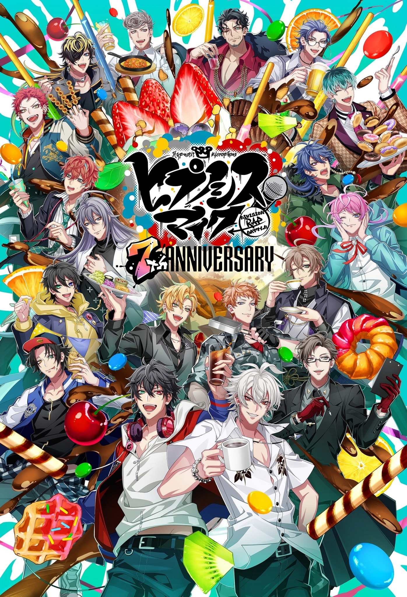 ヒプマイ」7周年を記念した初のオフィシャルカフェが開催決定！ 描き