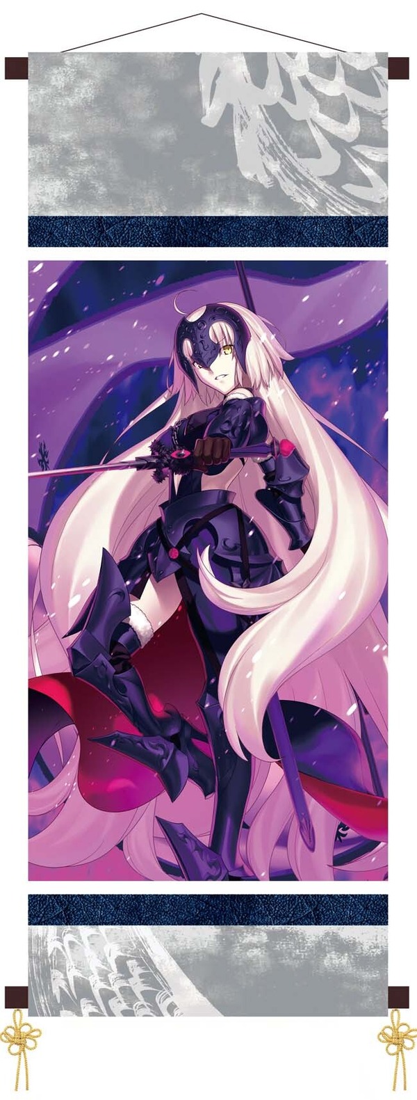 FGO」ジャンヌオルタたちが京都らしい和風の掛軸風タペストリー 