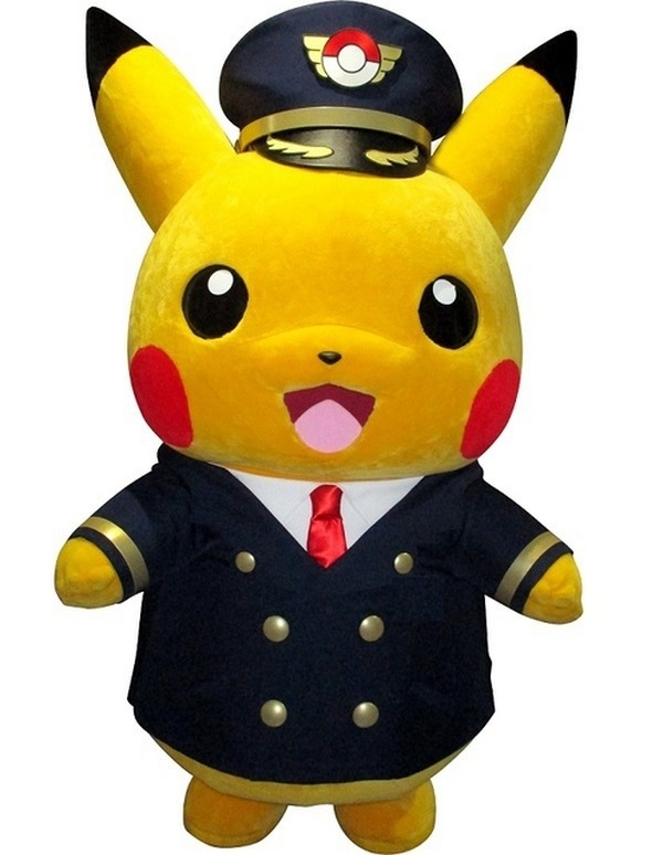 ピカチュウがパイロット姿に 関空／伊丹空港にポケモンクリスマス