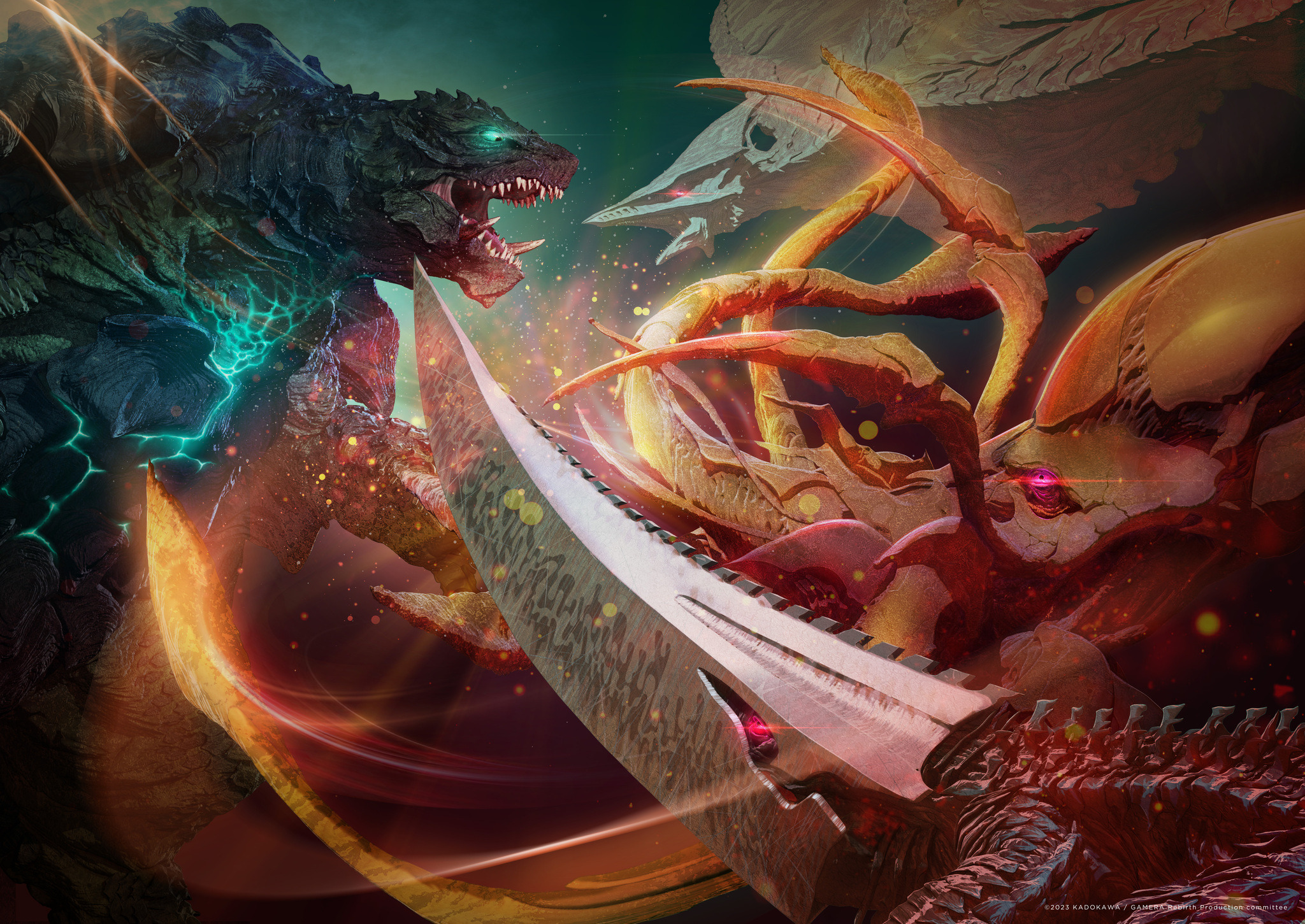 ガメラ新作アニメ「GAMERA -Rebirth-」4月よりNHKで地上波放送へ