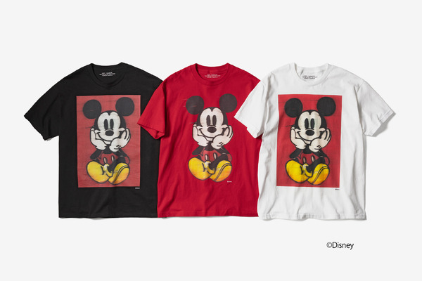 ミッキー、ミニー、プルートたちがTシャツ・ポストカードなど 
