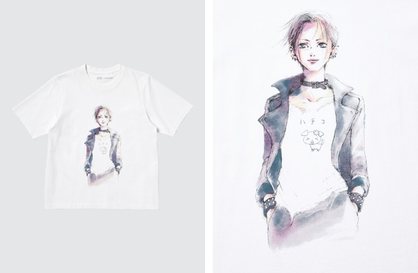 矢沢あい描き下ろしのナナをデザイン！ ユニクロ「UT」コラボTシャツに 