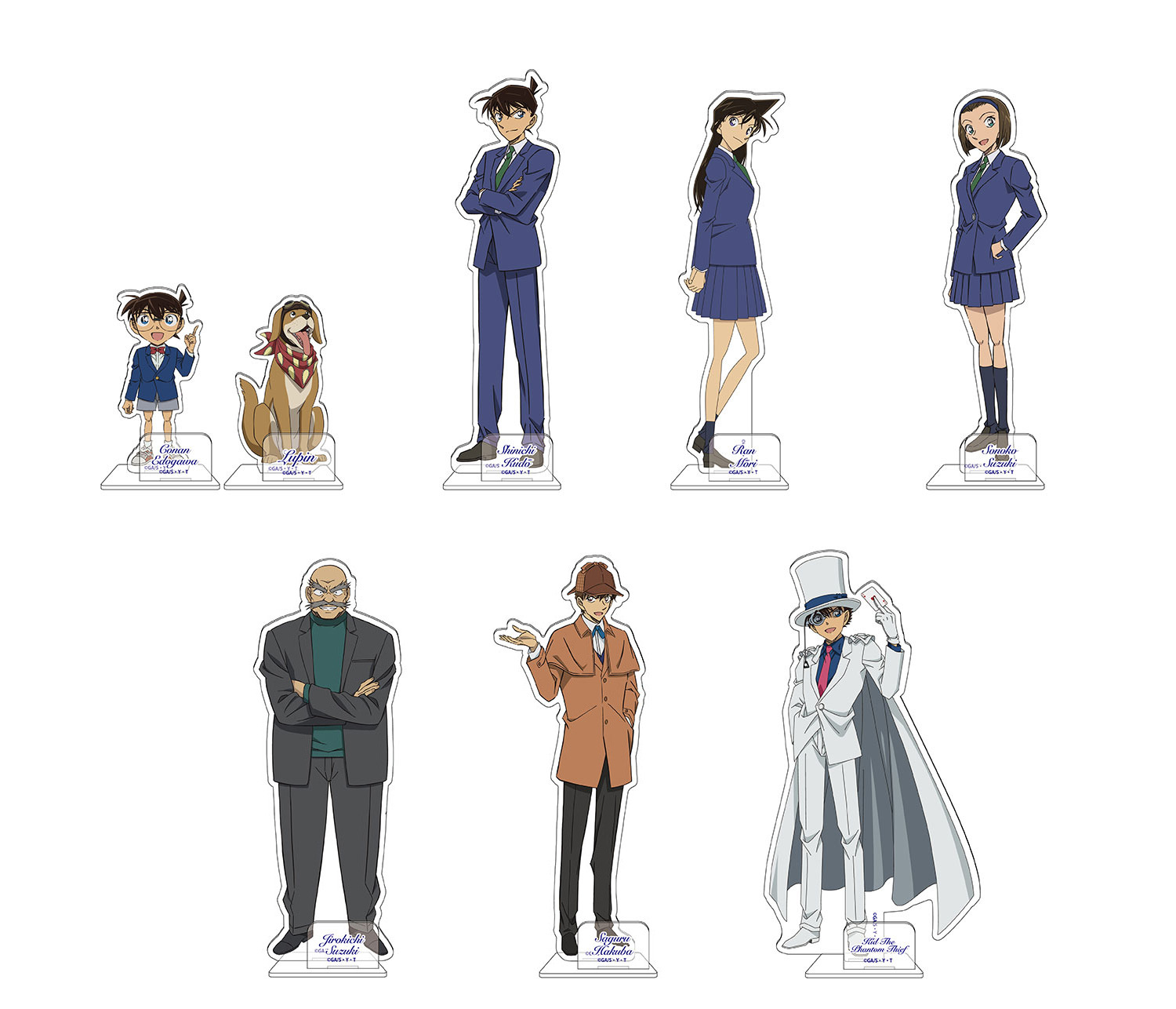 連休限定セール】名探偵コナン 中国限定 白白馬探 グッズ 4種セット