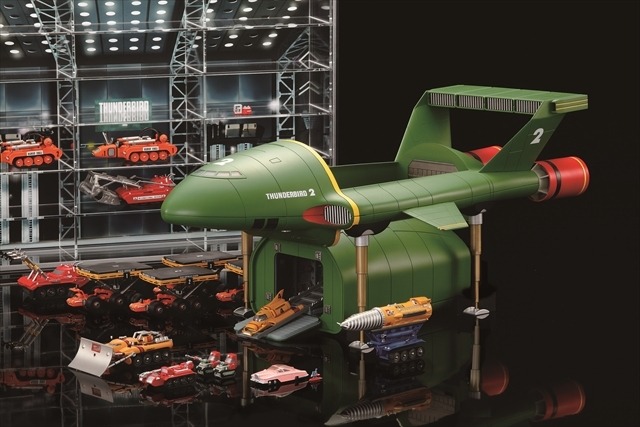 週刊「サンダーバード2号&救助メカ」デアゴスティーニで創刊 全80巻を  