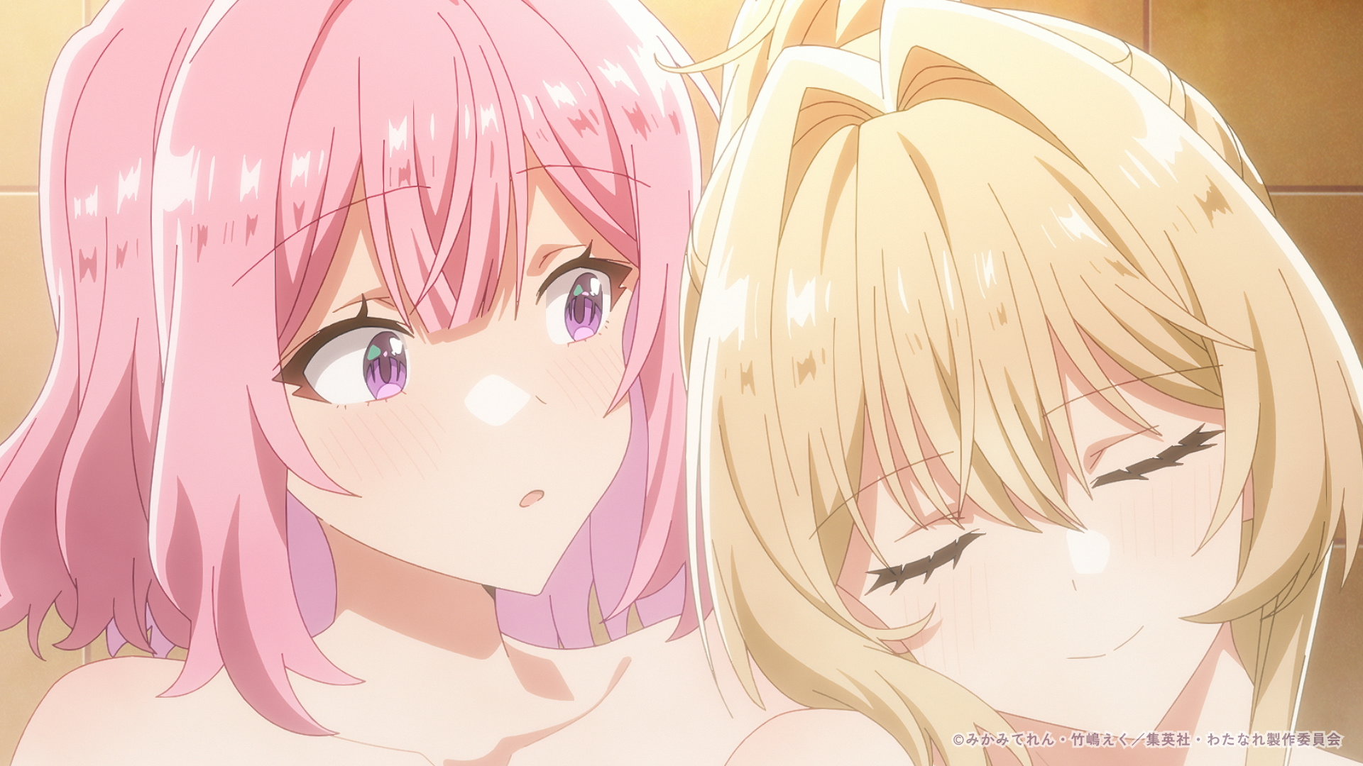 エッッッチすぎる！！！！」「わたなれ」れな子＆真唯が一緒にお風呂